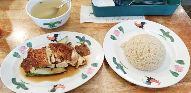 シンガポール　チキンライス