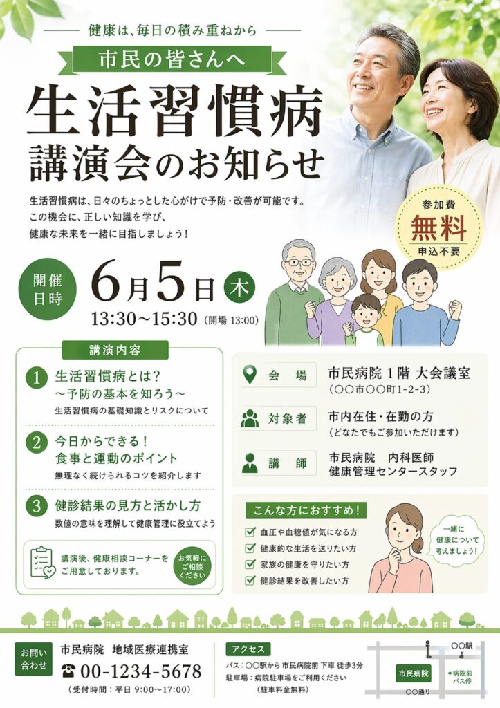 ＡＩのｇｐｔで作成したポスター